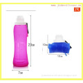 2015 factory offer useful high quality silicone glass sports water bottle